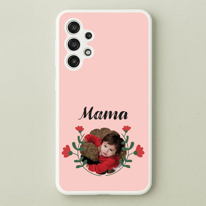 Mama Red Flowers - Personalised Mother's Day  - Mother's Day Phone Case for Galaxy A13