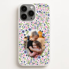 Detailed Flower Pattern - Personalised Mother's Day Phone Case