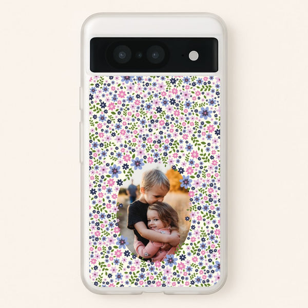 Detailed Flower Pattern - Personalised Mother's Day  - Mother's Day Phone Case for Google Pixel 8