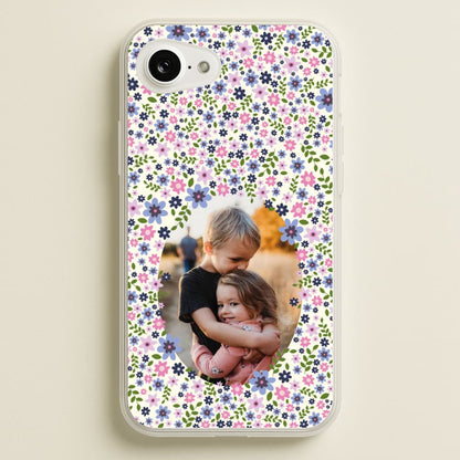 Detailed Flower Pattern - Personalised Mother's Day  - Mother's Day Phone Case for iPhone 16e