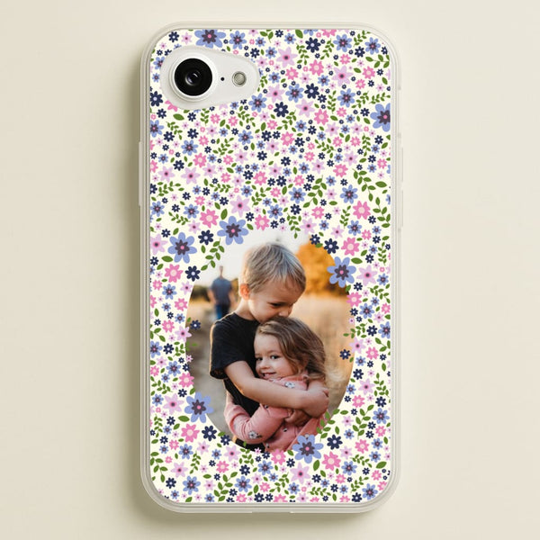 Detailed Flower Pattern - Personalised Mother's Day  - Mother's Day Phone Case for iPhone 16e