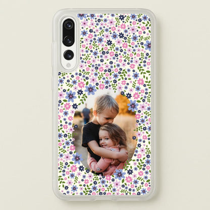 Detailed Flower Pattern - Personalised Mother's Day  - Mother's Day Phone Case for Huawei P20 Pro