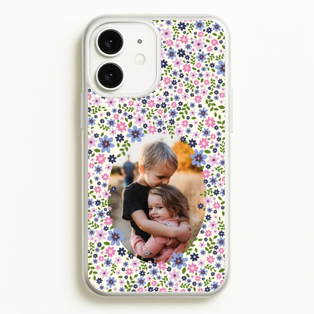 Detailed Flower Pattern - Personalised Mother's Day  - Mother's Day Phone Case for iPhone 11