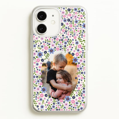 Detailed Flower Pattern - Personalised Mother's Day  - Mother's Day Phone Case for iPhone 11