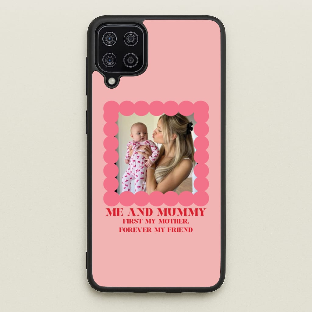 Me And Mummy - Personalised Mother's Day  - Mother's Day Phone Case for Galaxy A12