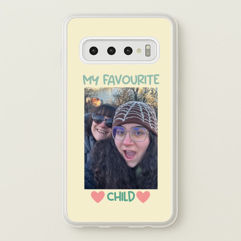 My Favourite Child - Personalised Mother's Day  - Mother's Day Phone Case for Galaxy S10