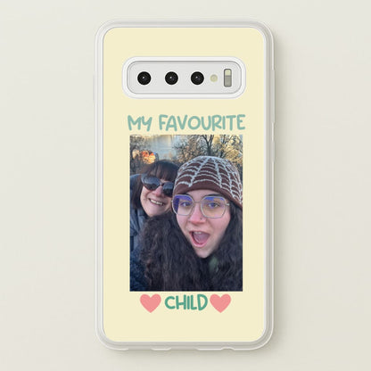 My Favourite Child - Personalised Mother's Day  - Mother's Day Phone Case for Galaxy S10