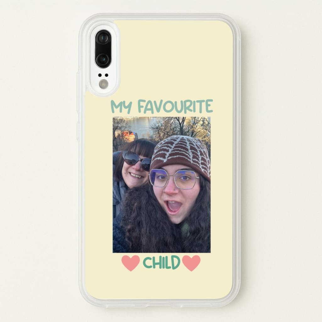 My Favourite Child - Personalised Mother's Day  - Mother's Day Phone Case for Huawei P20