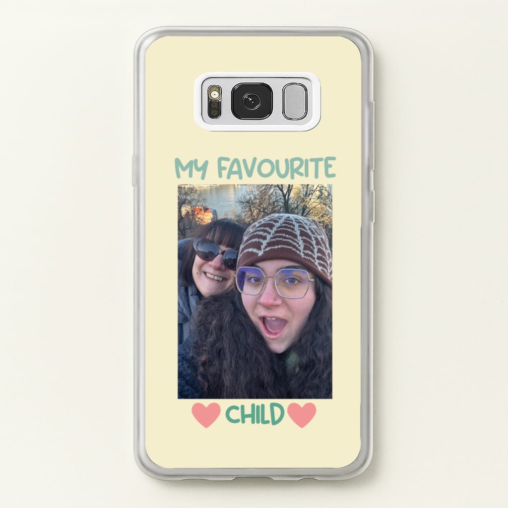 My Favourite Child - Personalised Mother's Day  - Mother's Day Phone Case for Galaxy S8