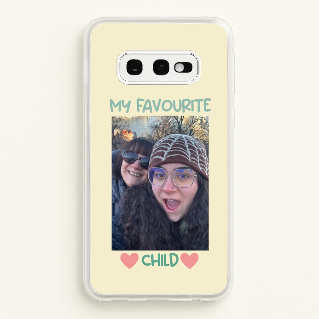 My Favourite Child - Personalised Mother's Day  - Mother's Day Phone Case for Galaxy S10e