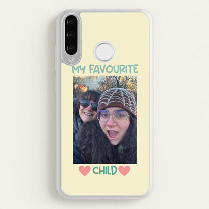 My Favourite Child - Personalised Mother's Day  - Mother's Day Phone Case for Huawei P30 Lite