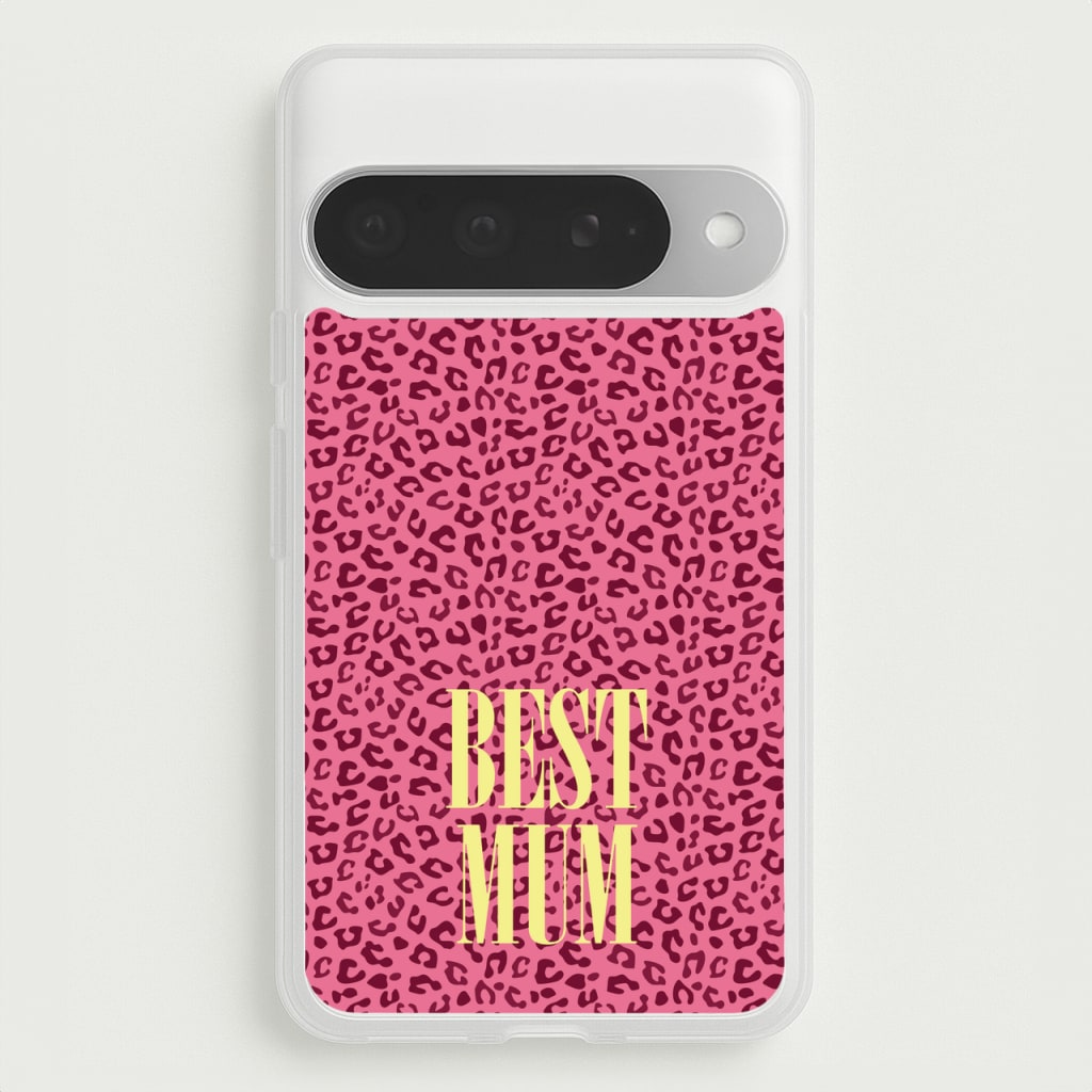 Best Mum Leopard Print Phone Case for Google Pixel 10 Pro XL