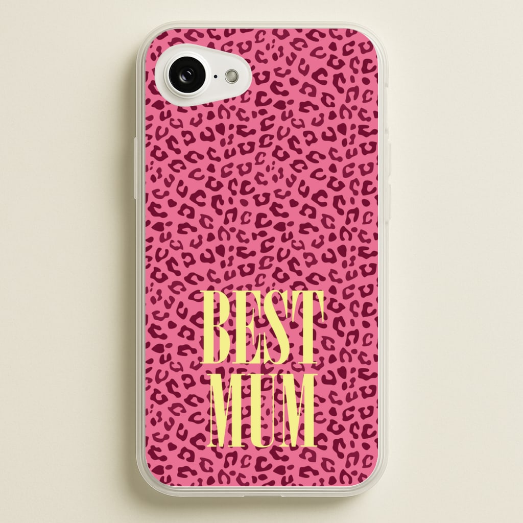 Best Mum Leopard Print  - Mother's Day Phone Case for iPhone 16e
