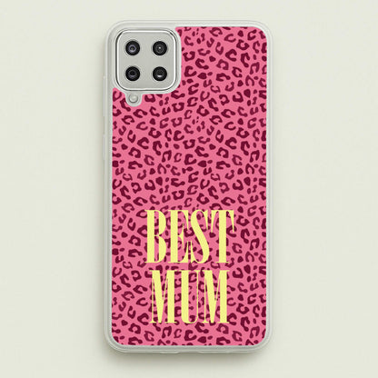 Best Mum Leopard Print  - Mother's Day Phone Case for Galaxy A12