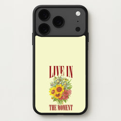 Live In The Moment Phone Case for iPhone 17 Pro