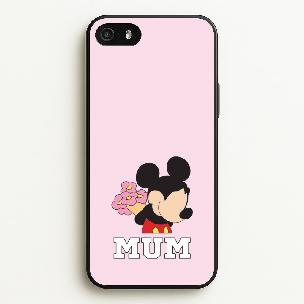 Mouse Mum  - Mother's Day Phone Case for iPhone 5 / 5s / SE 2016