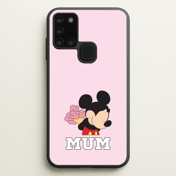 Mouse Mum  - Mother's Day Phone Case for Galaxy A21s