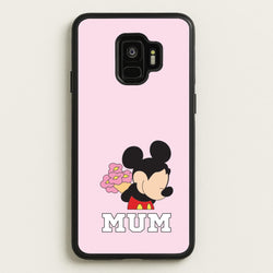 Mouse Mum  - Mother's Day Phone Case for Galaxy S9
