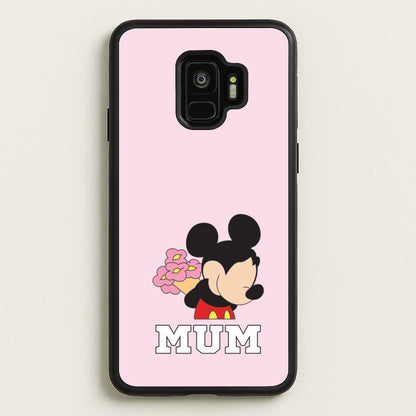 Mouse Mum  - Mother's Day Phone Case for Galaxy S9