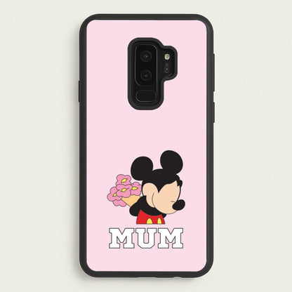 Mouse Mum  - Mother's Day Phone Case for Galaxy S9 Plus