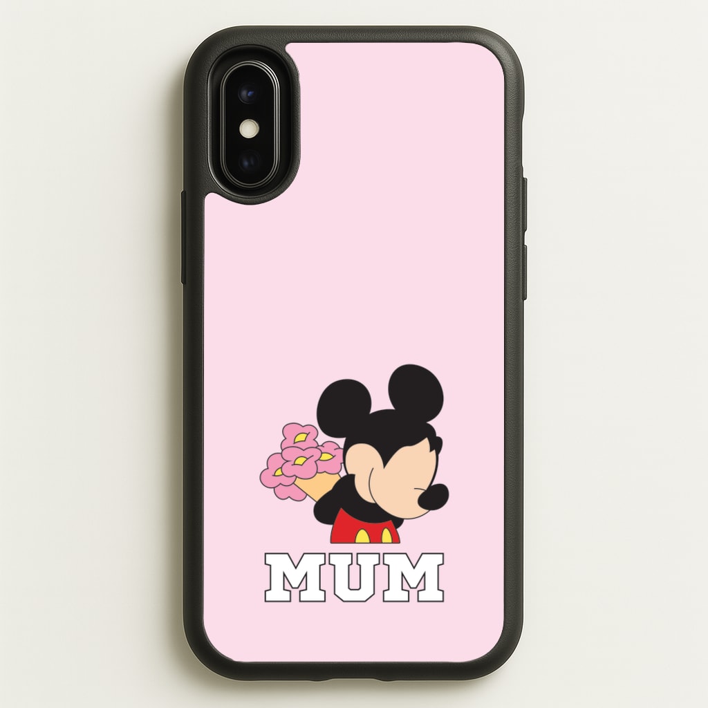 Mouse Mum  - Mother's Day Phone Case for iPhone X / XS