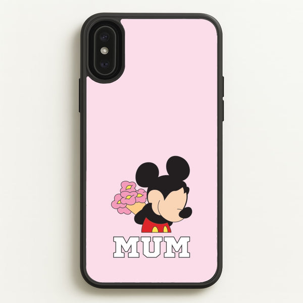 Mouse Mum  - Mother's Day Phone Case for iPhone XS Max