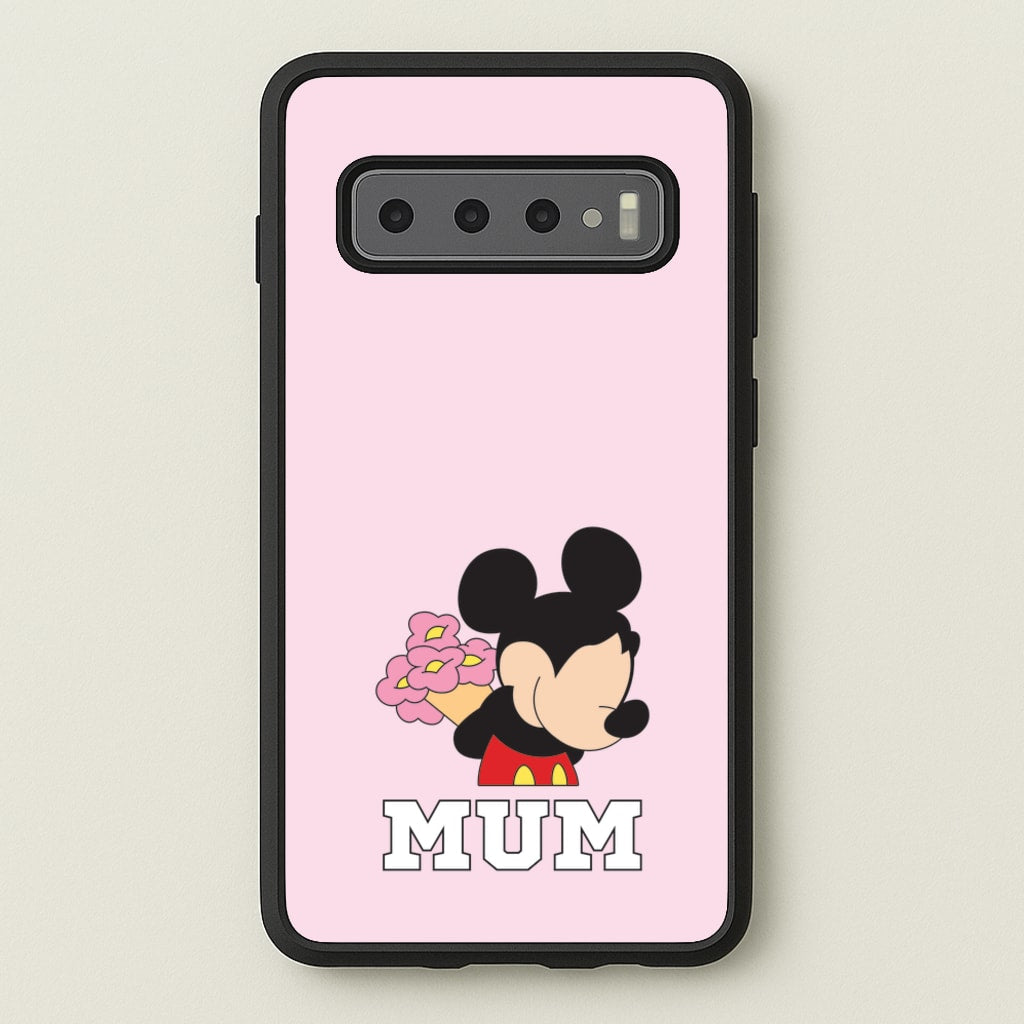 Mouse Mum  - Mother's Day Phone Case for Galaxy S10 Plus