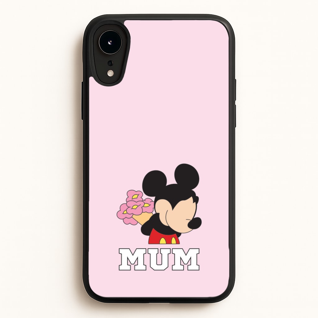Mouse Mum  - Mother's Day Phone Case for iPhone XR