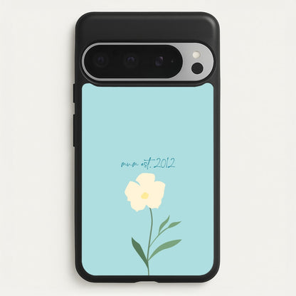 Baby Blue Mum Est  - Mother's Day Phone Case for Google Pixel 9 Pro XL