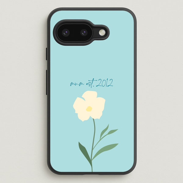 Baby Blue Mum Est  - Mother's Day Phone Case for Google Pixel 9a