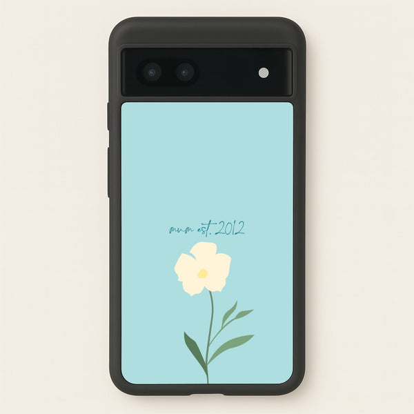 Baby Blue Mum Est  - Mother's Day Phone Case for Google Pixel 7a