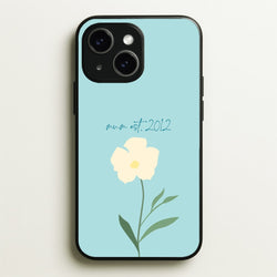 Baby Blue Mum Est  - Mother's Day Phone Case for iPhone 15