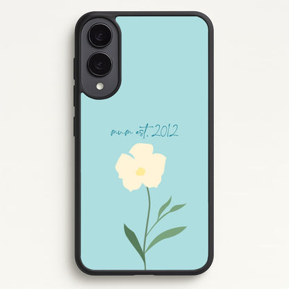 Baby Blue Mum Est  - Mother's Day Phone Case for Galaxy S25 Edge