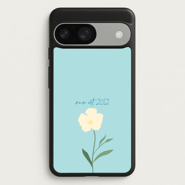 Baby Blue Mum Est  - Mother's Day Phone Case for Google Pixel 9 / 9 Pro