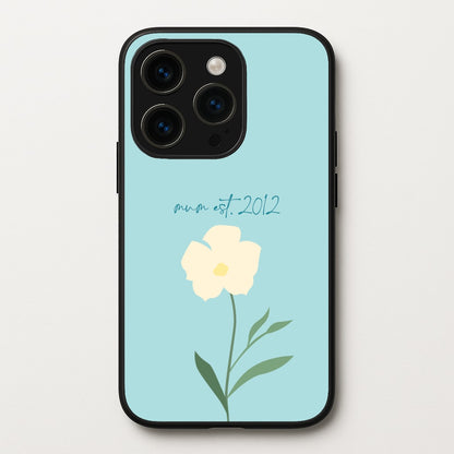 Baby Blue Mum Est  - Mother's Day Phone Case for iPhone 15 Pro Max