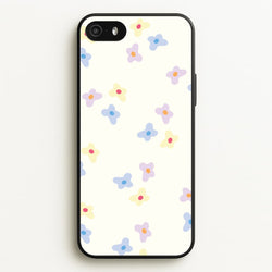 Pastel Flowers Pattern  - Mother's Day Phone Case for iPhone 5 / 5s / SE 2016