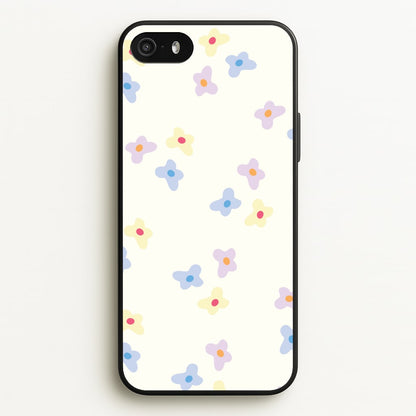 Pastel Flowers Pattern  - Mother's Day Phone Case for iPhone 5 / 5s / SE 2016