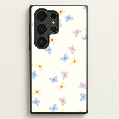 Pastel Flowers Pattern  - Mother's Day Phone Case for Galaxy S25 Ultra