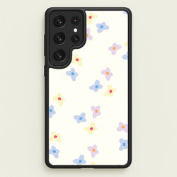 Pastel Flowers Pattern  - Mother's Day Phone Case for Galaxy S23 Ultra