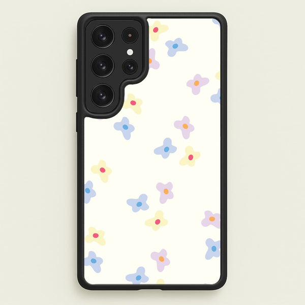 Pastel Flowers Pattern  - Mother's Day Phone Case for Galaxy S23 Ultra
