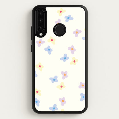 Pastel Flowers Pattern  - Mother's Day Phone Case for Huawei P30 Lite