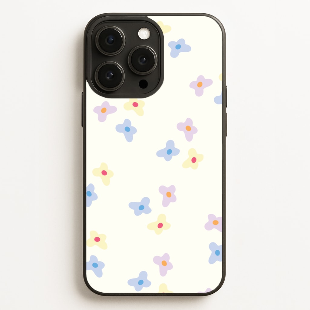 Pastel Flowers Pattern  - Mother's Day Phone Case for iPhone 12 Pro Max
