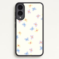 Pastel Flowers Pattern  - Mother's Day Phone Case for Galaxy S25 Edge