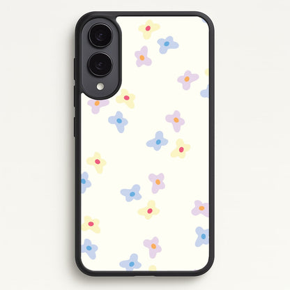 Pastel Flowers Pattern  - Mother's Day Phone Case for Galaxy S25 Edge