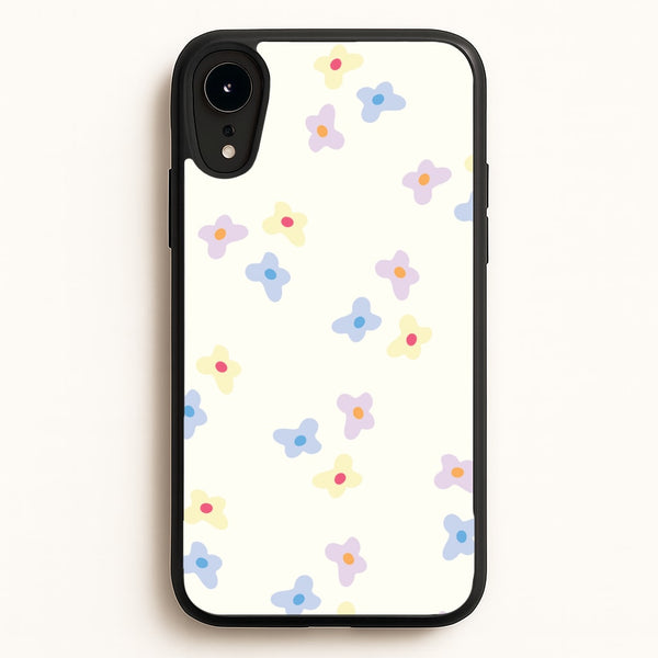 Pastel Flowers Pattern  - Mother's Day Phone Case for iPhone XR
