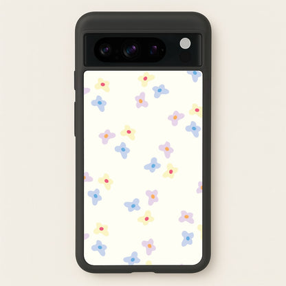 Pastel Flowers Pattern  - Mother's Day Phone Case for Google Pixel 8 Pro