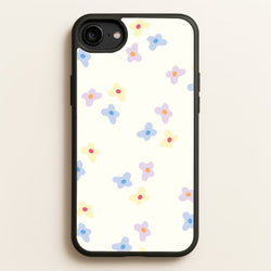 Pastel Flowers Pattern  - Mother's Day Phone Case for iPhone 6 / 7 / 8 / SE