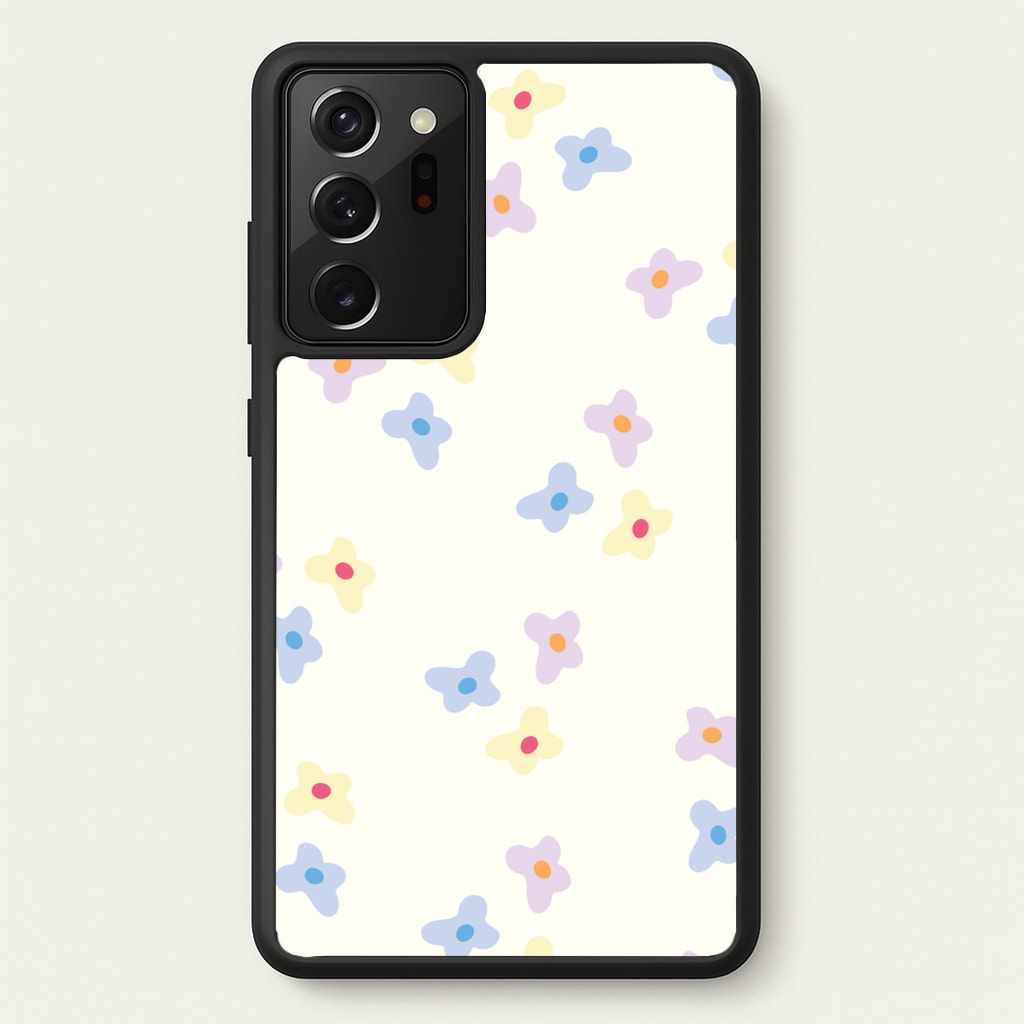 Pastel Flowers Pattern  - Mother's Day Phone Case for Galaxy Note 20 Ultra