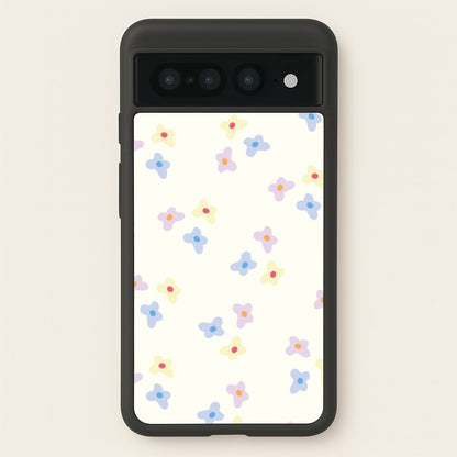 Pastel Flowers Pattern  - Mother's Day Phone Case for Google Pixel 7 Pro