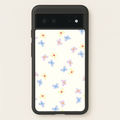Pastel Flowers Pattern  - Mother's Day Phone Case for Google Pixel 6